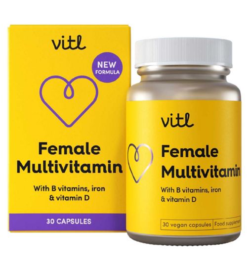 Vitl Female Multivitamin Capsules 30s