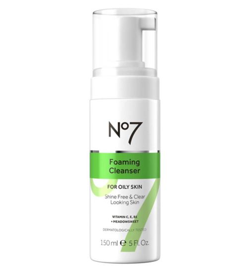 No7 Cleansing Foaming Cleanser Oily 150ml