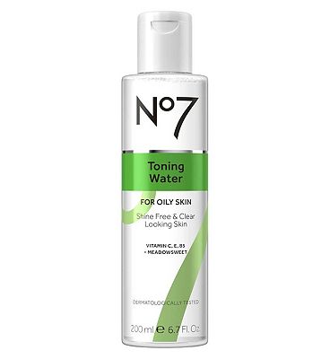 No7 Cleansing Toning Water Oily 200ml