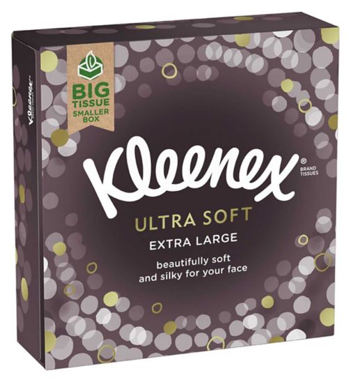 Kleenex Ultra Soft Extra Long Tissues Single Compact Box 40s