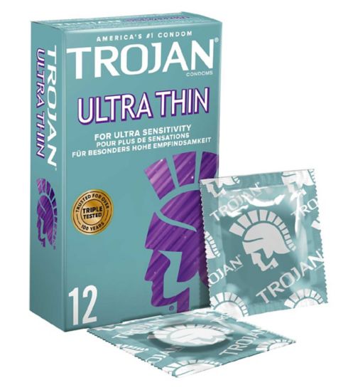 Trojan Ultra Thin Condoms 12s