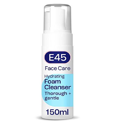 E45 Face Foaming Cleanser for Dry and Sensitive Skin - 150ml