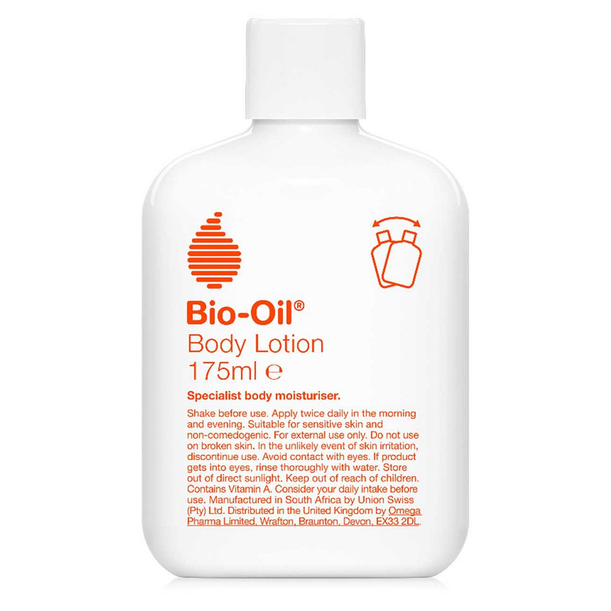 Bio-Oil Body Lotion 175ml - Ultra Light Skin Care Moisturising For Dry