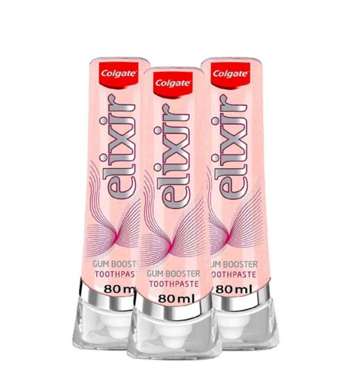 Colgate Elixi Gum Boost Toothpste 80ml;Colgate Elixir Gum Booster Toothpaste 80ml;Colgate Elixir Gum Booster Toothpaste 80ml x 3
