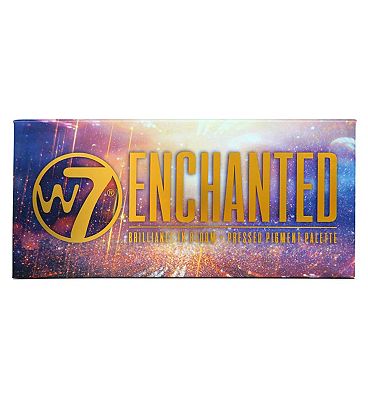 Image of W7 Enchanted Pressed Pigment Palette