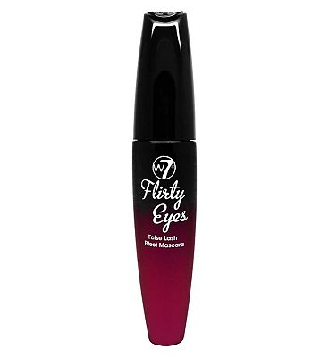W7 Flirty Eyes Mascara Blackest Black