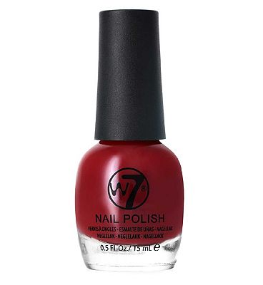 W7 Nail Polish Crimson 15ml