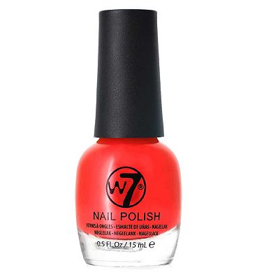 W7 Nail Polish Fluorescent Pink 2 15ml