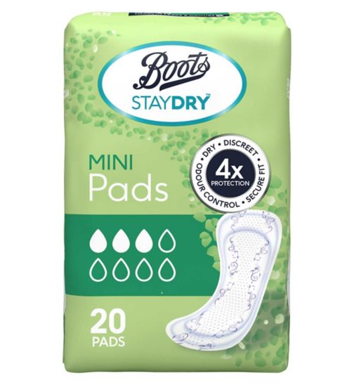Boots Staydry Mini Pads