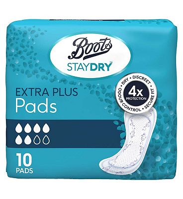 Boots Staydry Extra Plus Pads - Boots