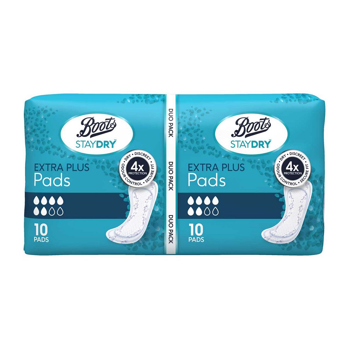 Staydry   Extra Plus Pads Duo Pack