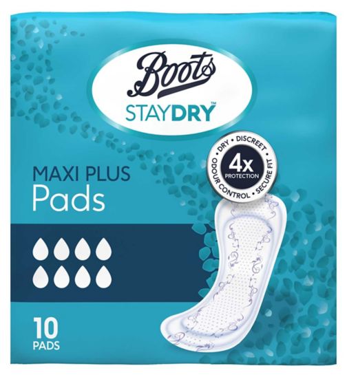 Boots Staydry Maxi Plus Pads