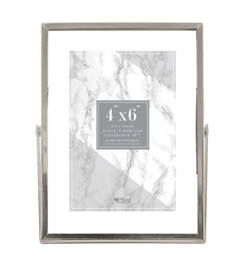Home Collection 4x6' Silver Frame