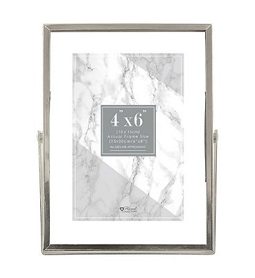 Image of Home Collection 4x6" Silver Frame