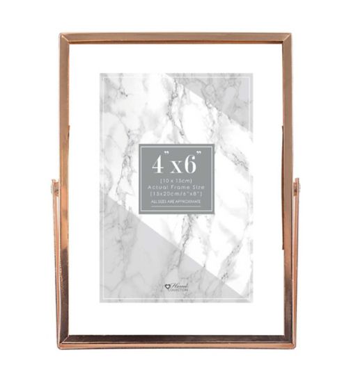 Home Collection 4x6' Rose Gold Frame