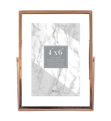 Home Collection 4x6" Rose Gold Frame