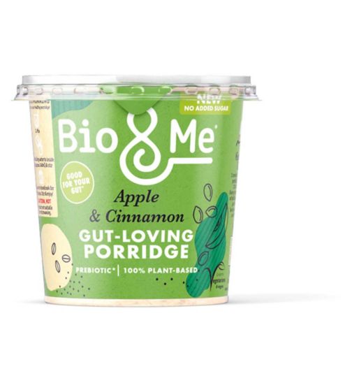 Bio & Me Gut-Loving Porridge Pot Apple & Cinnamon 58g