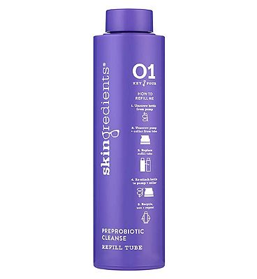 Skingredients PrePrebiotic Cleanse Hydrating Cleanser Refill Tube 100ml