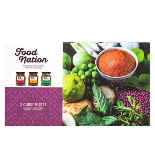 Food Nation 3 Curry Pastes