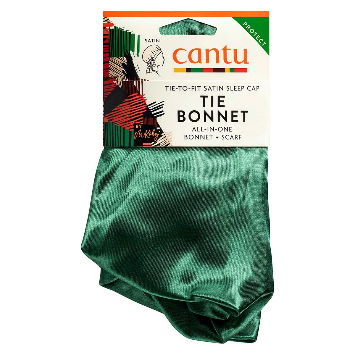 Cantu Satin Sleep Tie Bonnet Multicolor