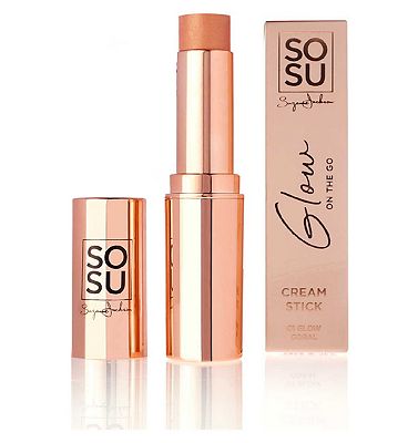 SOSU Cream Stick Blush Glow Coral