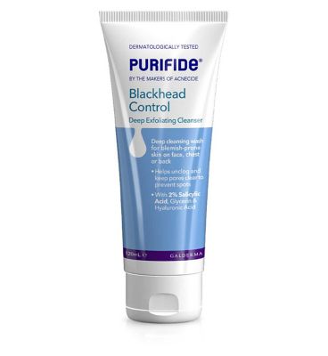 Purifide By Acnecide Blackhead Control Deep Exfoliating Cleanser With Salicylic Acid 120ml