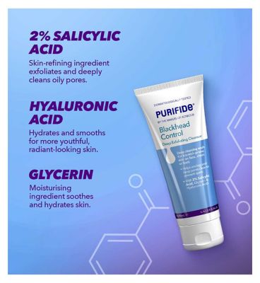 Purifide By Acnecide Blackhead Control Deep Exfoliating Cleanser With Salicylic Acid 120ml (4)