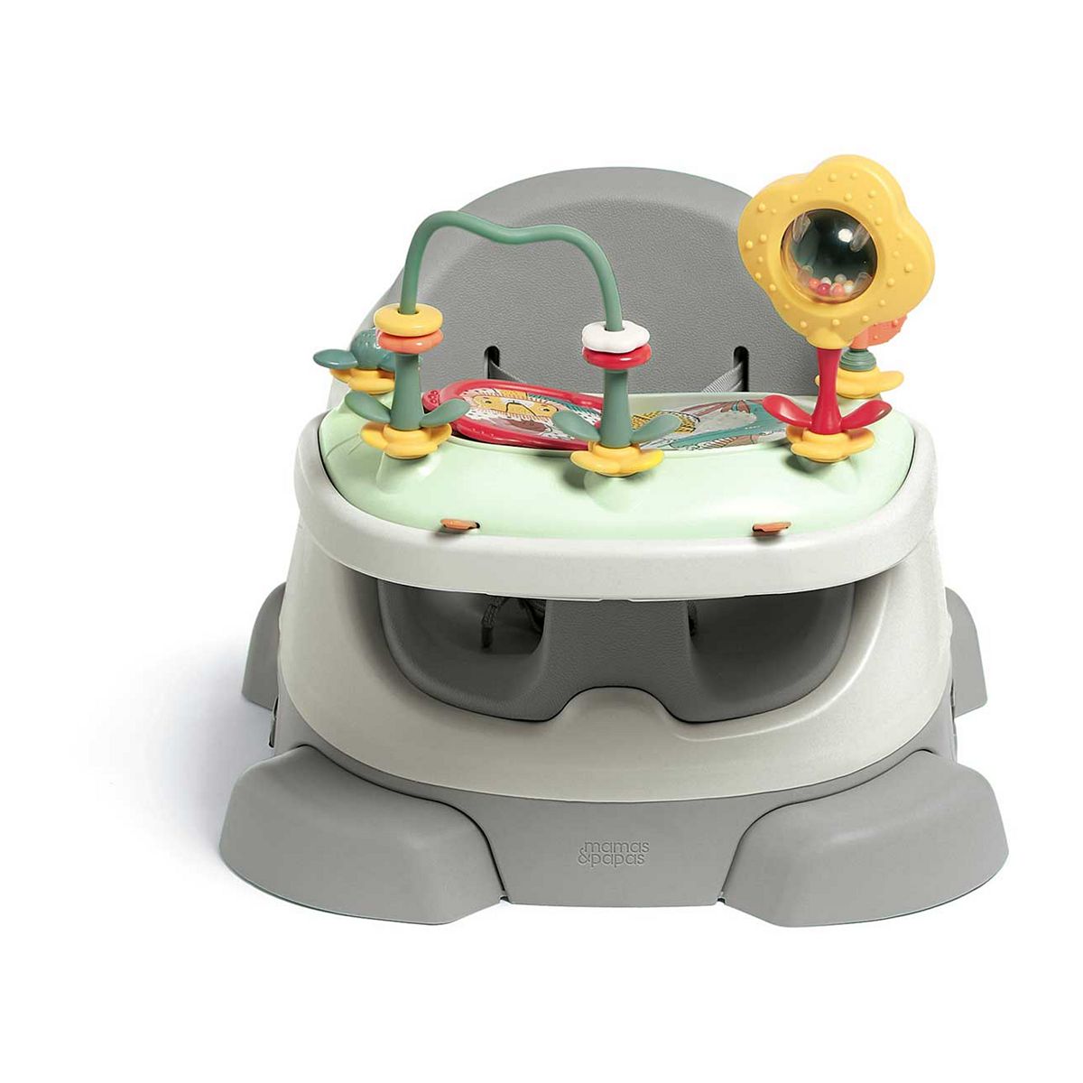 Mamas & Papas Baby Bug And Activity Tray Pebble Grey