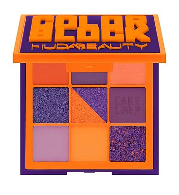 Huda Beauty Color Block Obsessions Eyeshadow Palette Orange & Purple