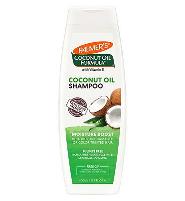 Click to view product details and reviews for Palmers Coconut Oil Formula Moisture Boost Shampoo 400ml.