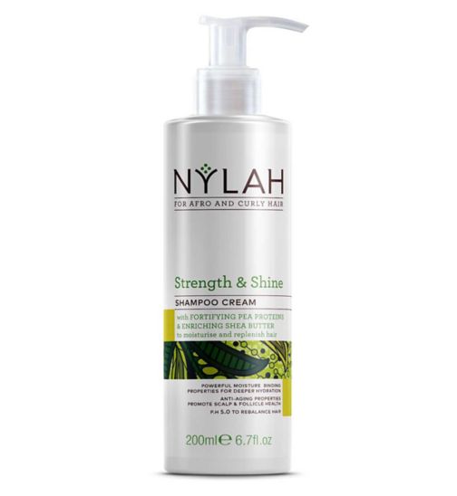 Nylahs Naturals Strengh and Shine Shampoo Cream 200ml