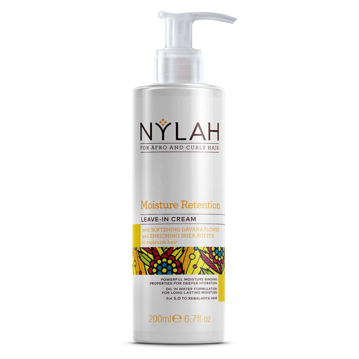 Nylahs Naturals Moisture Retention Leave In Curl Cream200 ml, 200ml