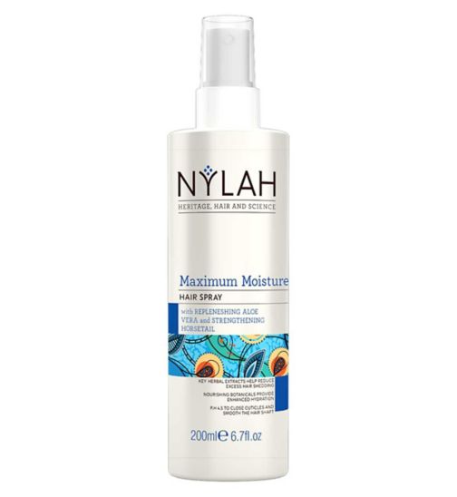 Nylahs Naturals Maximum Moisture Hair Spray 200ml