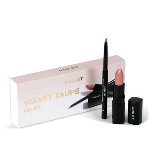 Inglot Velvet Taupe Lip Kit