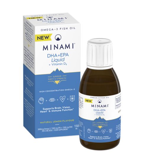 Minami DHA + EPA Liquid +Vitamin D3 150ml