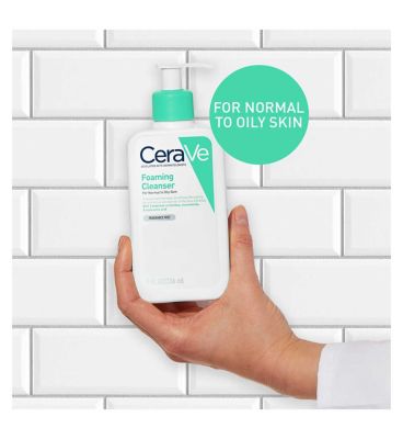 CeraVe Foaming Cleanser with Niacinamide for Normal to Oily Skin 473ml (5)