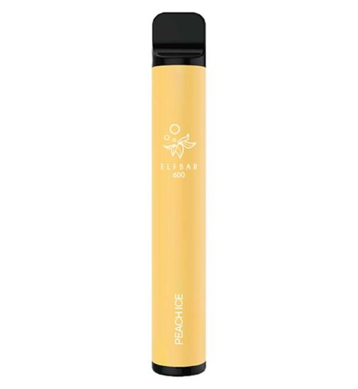 Elf Bar Disposable Vape Pen Peach Ice - 600 Puffs 20mg