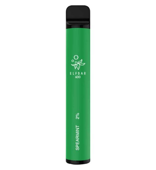 Elf Bar Disposable Vape Pen Spearmint - 600 Puffs 20mg