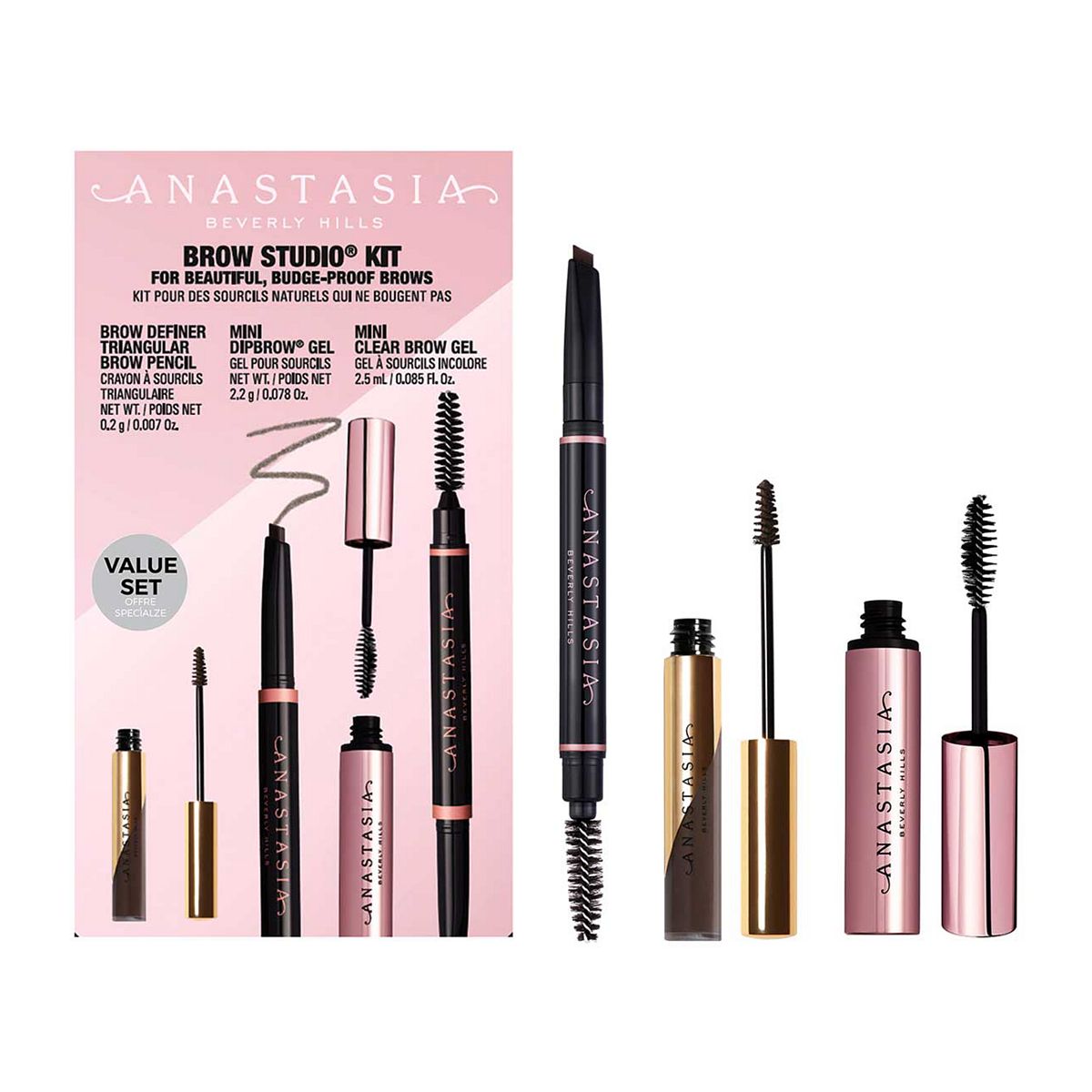 Anastasia Beverly Hills Abh Brow Studio Kit Ebony