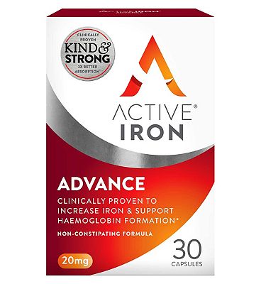 Active Iron Advance 20mg 30 Capsules