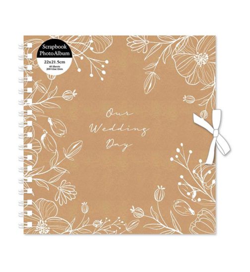 Home Collection Our Wedding Day Photo Album 40 sheets 25x25