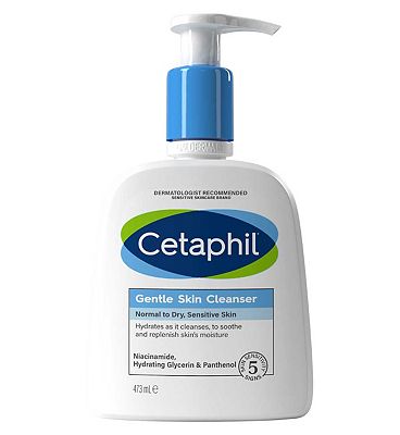 Cetaphil Gentle Skin Cleanser, Face & Body Wash for Normal to Dry Sensitive Skin 473ml