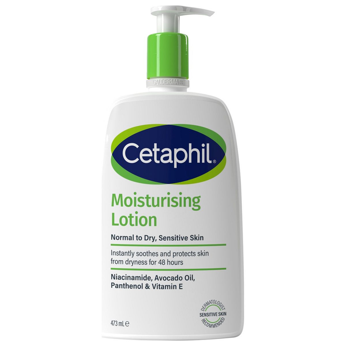 Cetaphil Moisturising Lotion, Lightweight Face & Body Moisturiser For Sensitive Skin 473ml