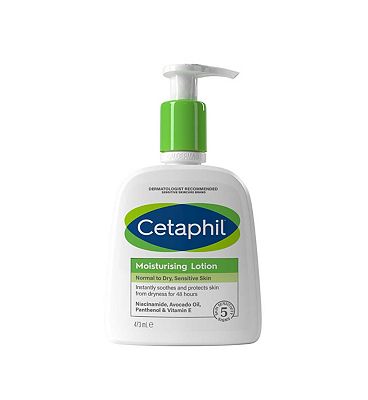 Cetaphil Moisturising Lotion, Lightweight Face & Body Moisturiser for Sensitive Skin 473ml