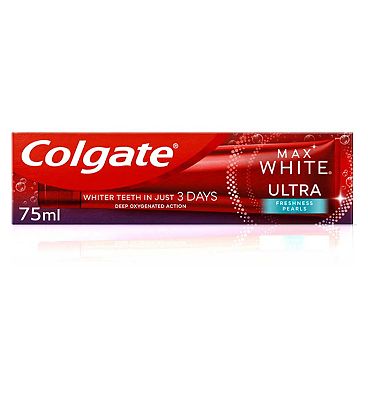 Colgate Max Ultra Fresh Pearls 75ml - Boots