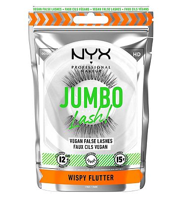 NYX Professional Makeup Jumbo Lash Vegan False Lashes 4 Wispy Flutter