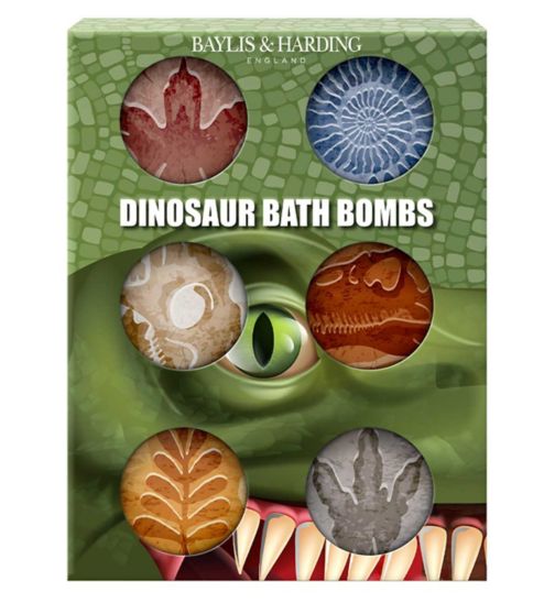 Baylis & Harding Dinosaur Fizzers Bath Bomb Gift Set 6 x 45g