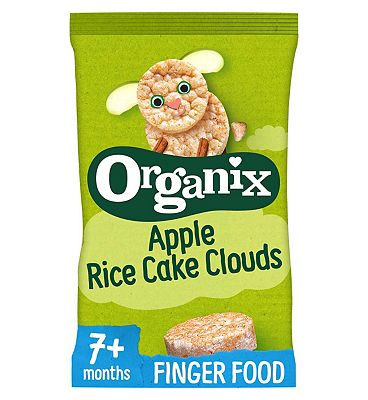 Organix Apple Rice Cake Clouds 40g