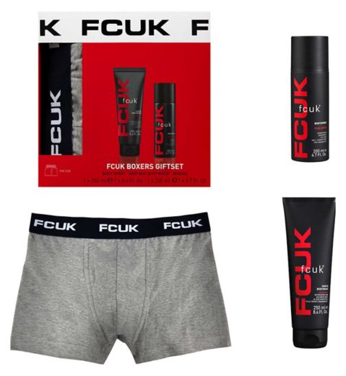 FCUK Boxers Sport Giftset