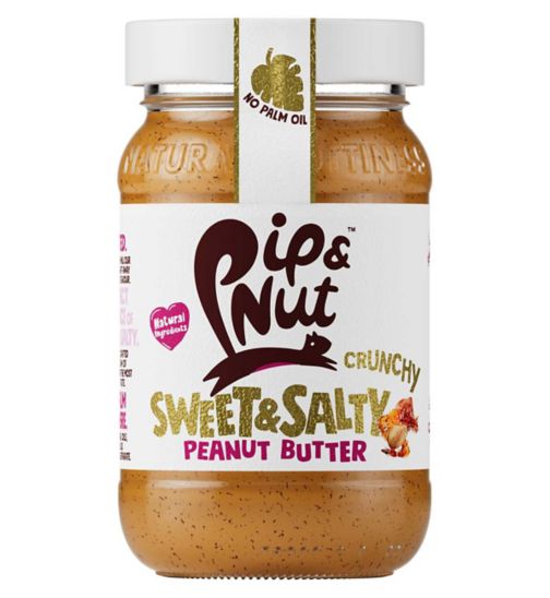 Pip & Nut Crunchy Peanut Butter Sweet & Salty 300g